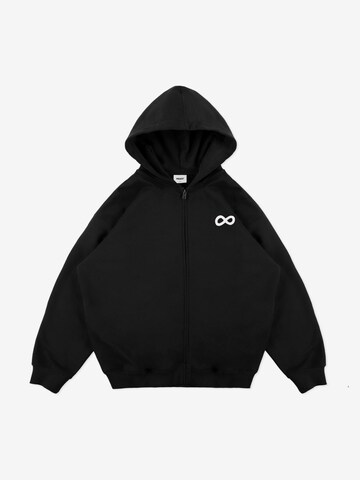 Prosto Sweatshirt 'Infinity' in Black: front