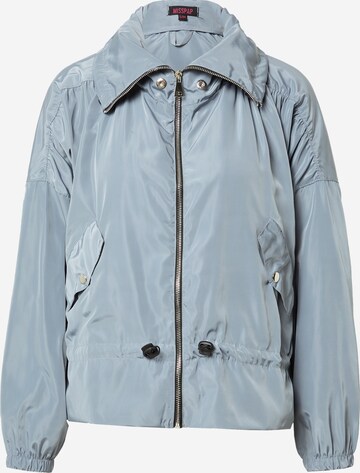 Misspap Between-Season Jacket in Blue: front