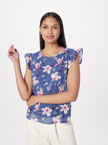 ONLY Blouse 'Ann' in Blauw: voorkant