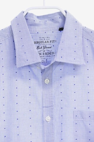 OVS Button Up Shirt in L in Blue