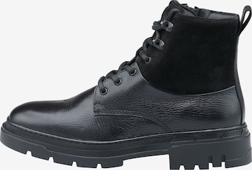 LLOYD Schnürboots 'Serra 345' in Schwarz: Vorderseite