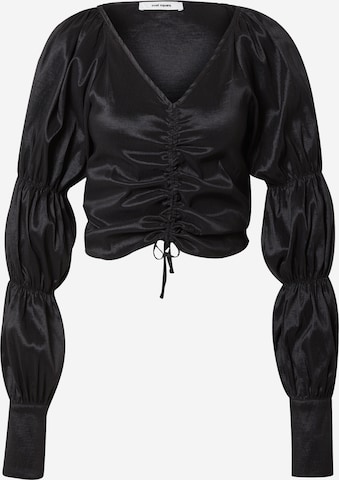 Camicia da donna 'Vibe' di Oval Square in nero: frontale