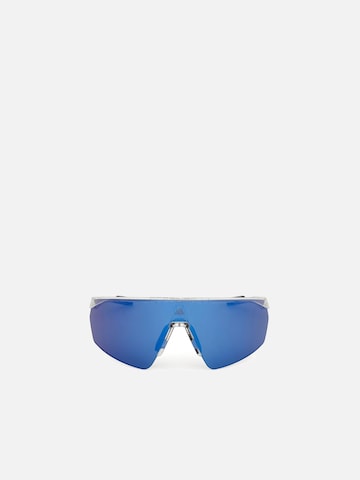 Adidas Sport Sunglasses 'Adidas Sport SP0075 Matte dark green 0/0/125 MAN Sunglasses' in Transparent: front