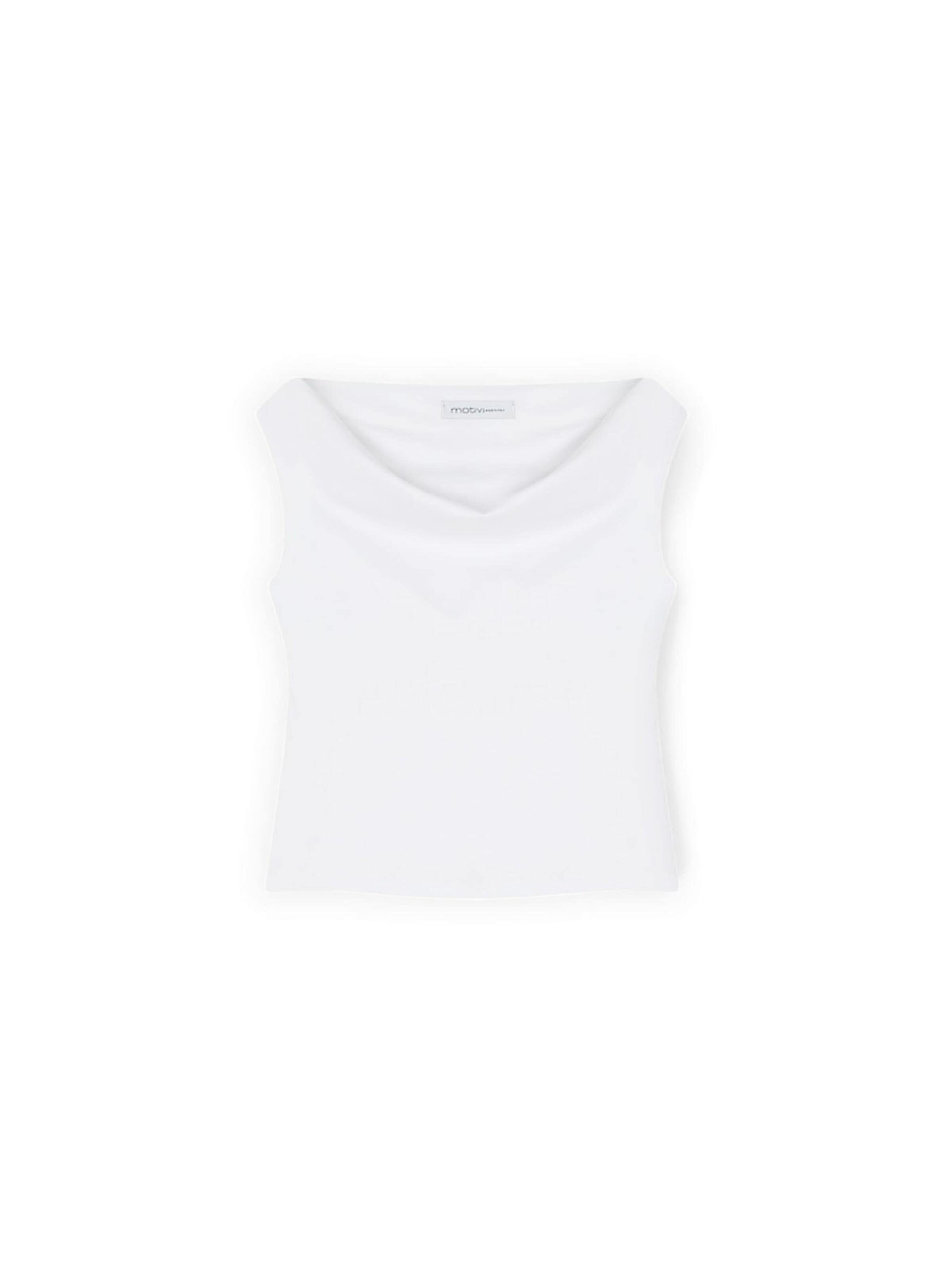 MOTIVI Shirt in S-M/Regular in de kleur Wit, Productweergave