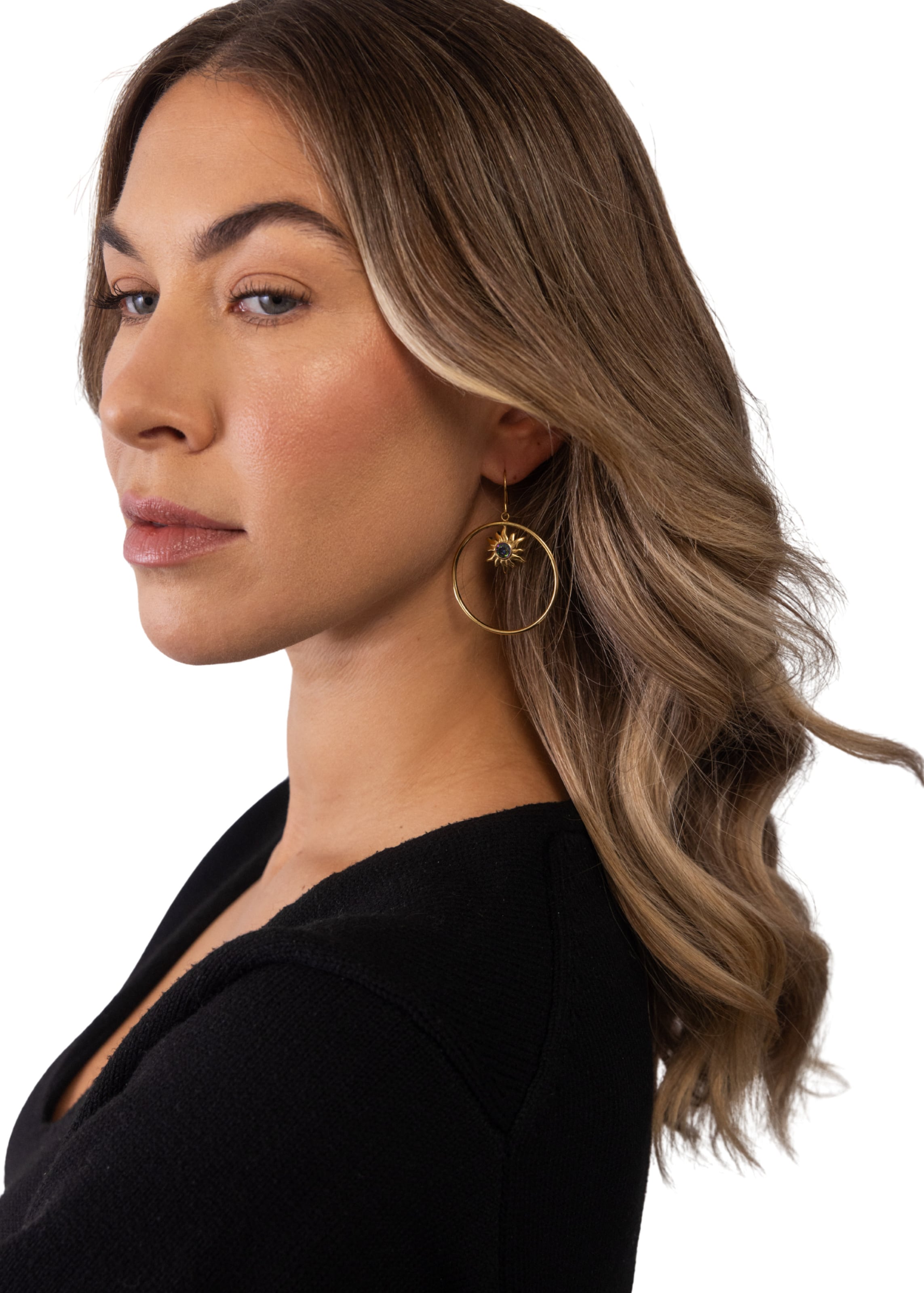 Boucles d'oreilles 'Luana' PURELEI en or