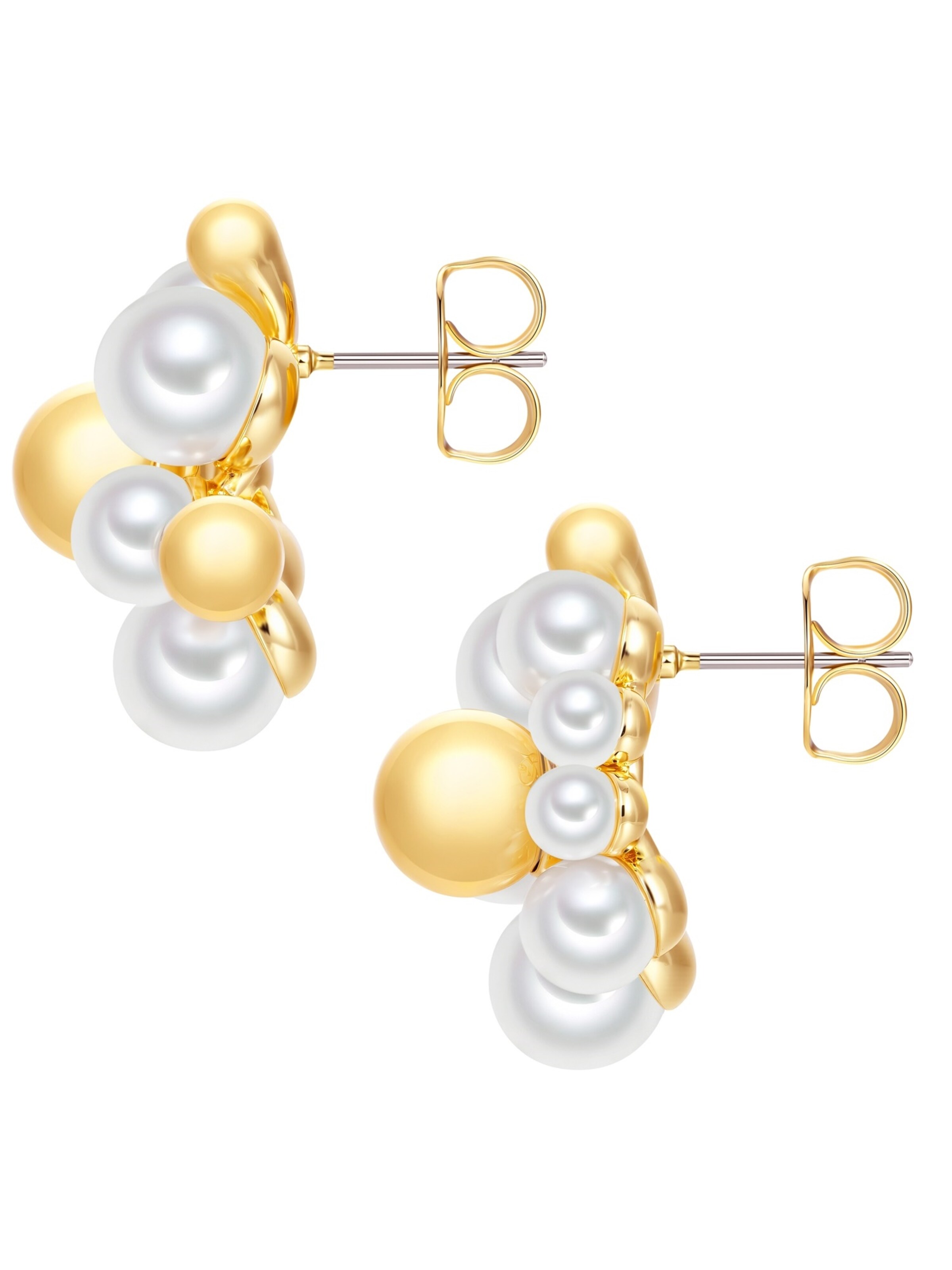 Lulu & Jane - Pendientes en blanco