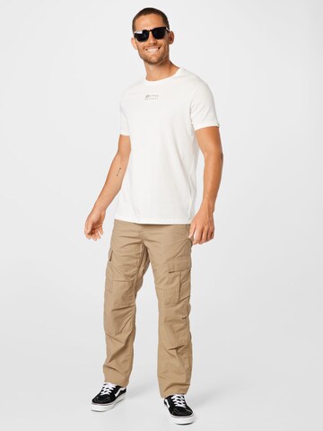 ALPHA INDUSTRIES Bluser & t-shirts i hvid