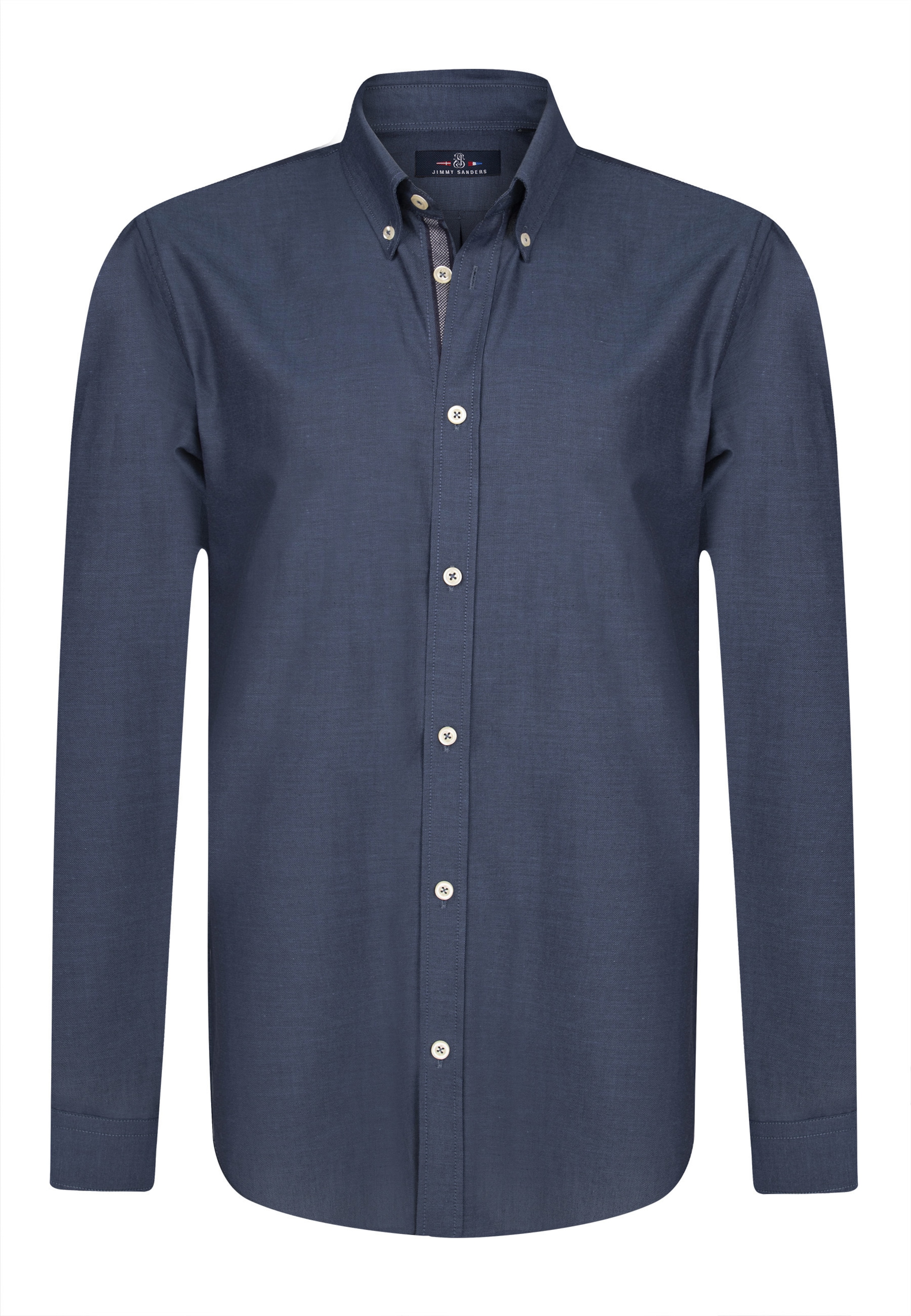 Jimmy Sanders Klasický střih Společenská košile – modrá: přední strana