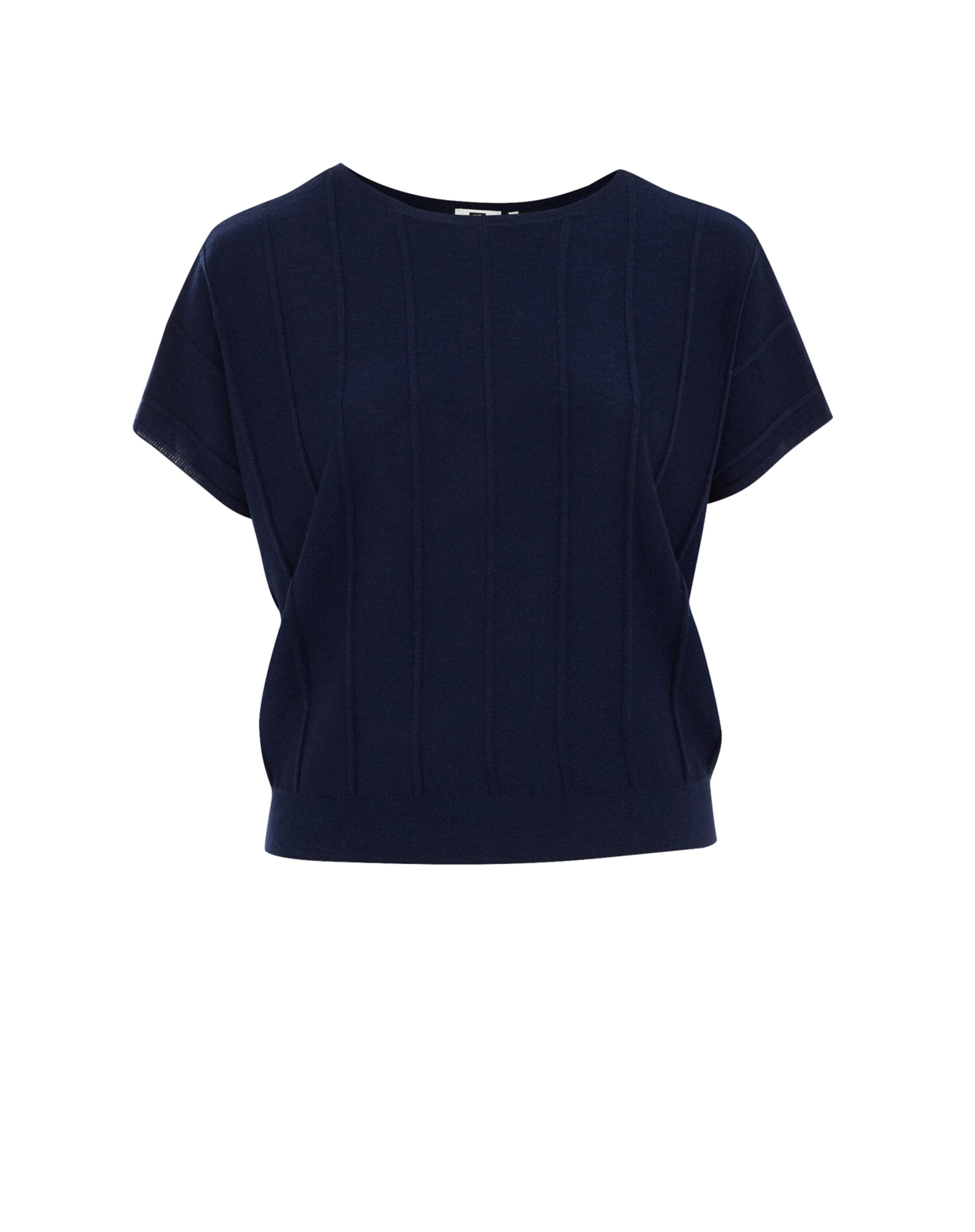 WE Fashion Свитер в Синий: спереди