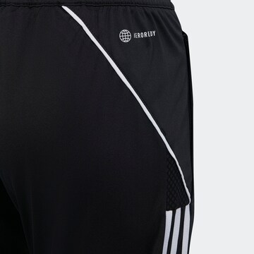 Coupe slim Pantalon de sport 'Tiro 23' ADIDAS PERFORMANCE en noir