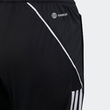 ADIDAS PERFORMANCE Slim fit Workout Pants 'Tiro 23' in Black