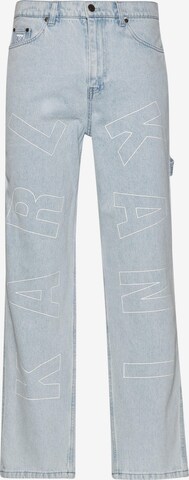 Karl Kani Loosefit Jeans in Blauw: voorkant