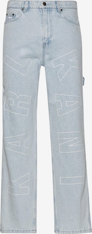 Karl Kani Loosefit Jeans in Blauw: voorkant