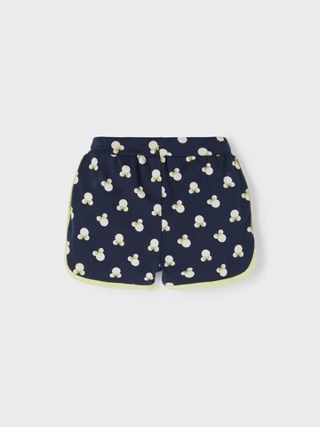 NAME IT Regular Shorts 'MINNIE' in Blau