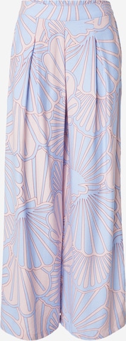 Sublevel - Pantalón plisado en azul: frente