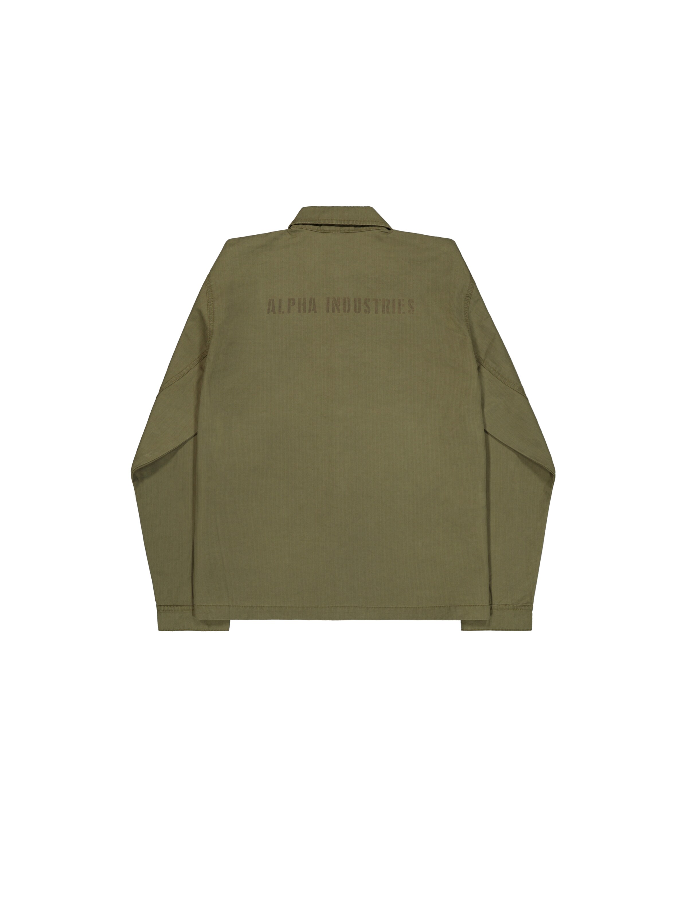 Geacă de primăvară-toamnă 'P-41 HBT' de la ALPHA INDUSTRIES pe verde