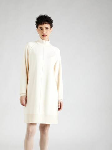 Robes en maille 'GOLD LINK' VERO MODA en beige : devant