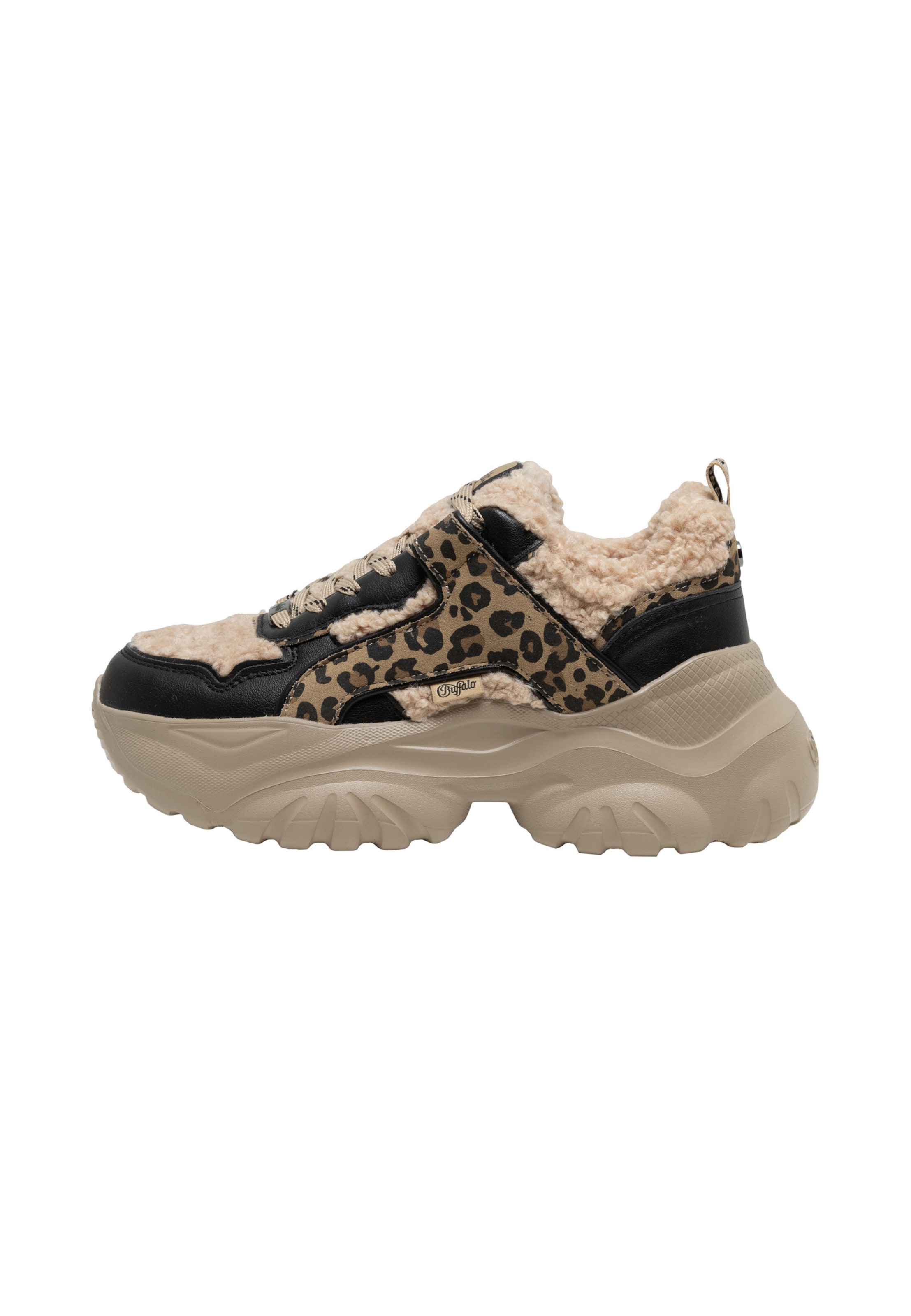 BUFFALO Platform trainers 'Bliss' in Black: front