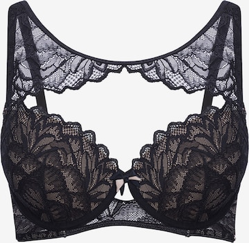 Marc & André Balconette Bra in Black: front