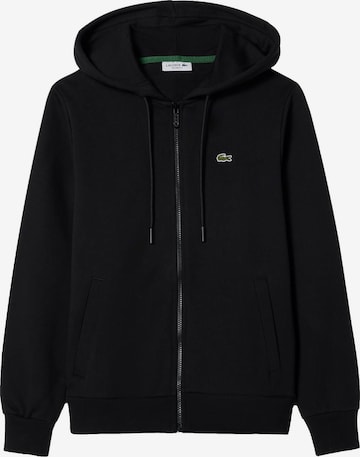 LACOSTE Sweatshirt in Black: front