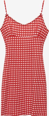 Pull&Bear Letné šaty - Červená: predná strana