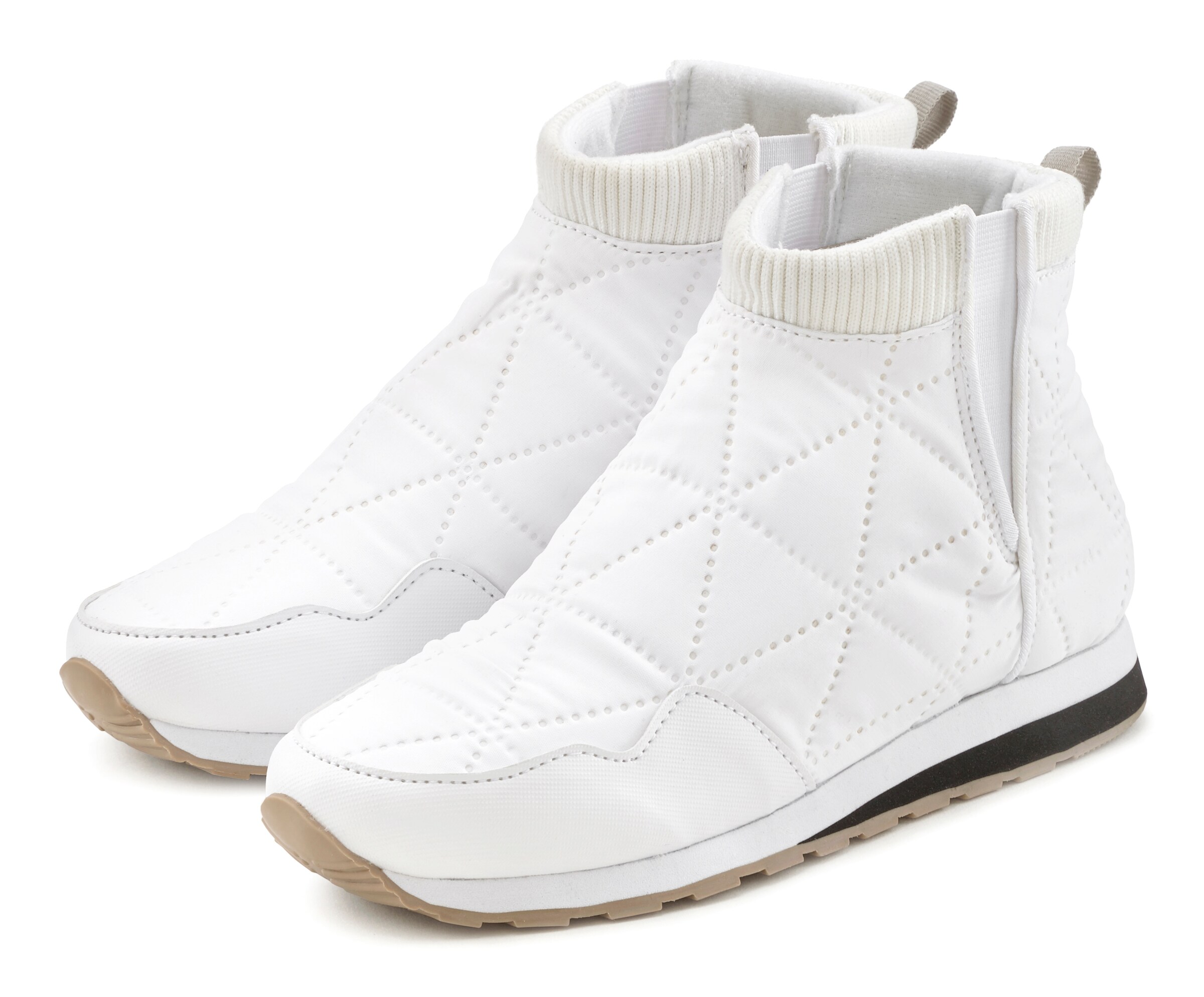 LASCANA Ankle Boots in White