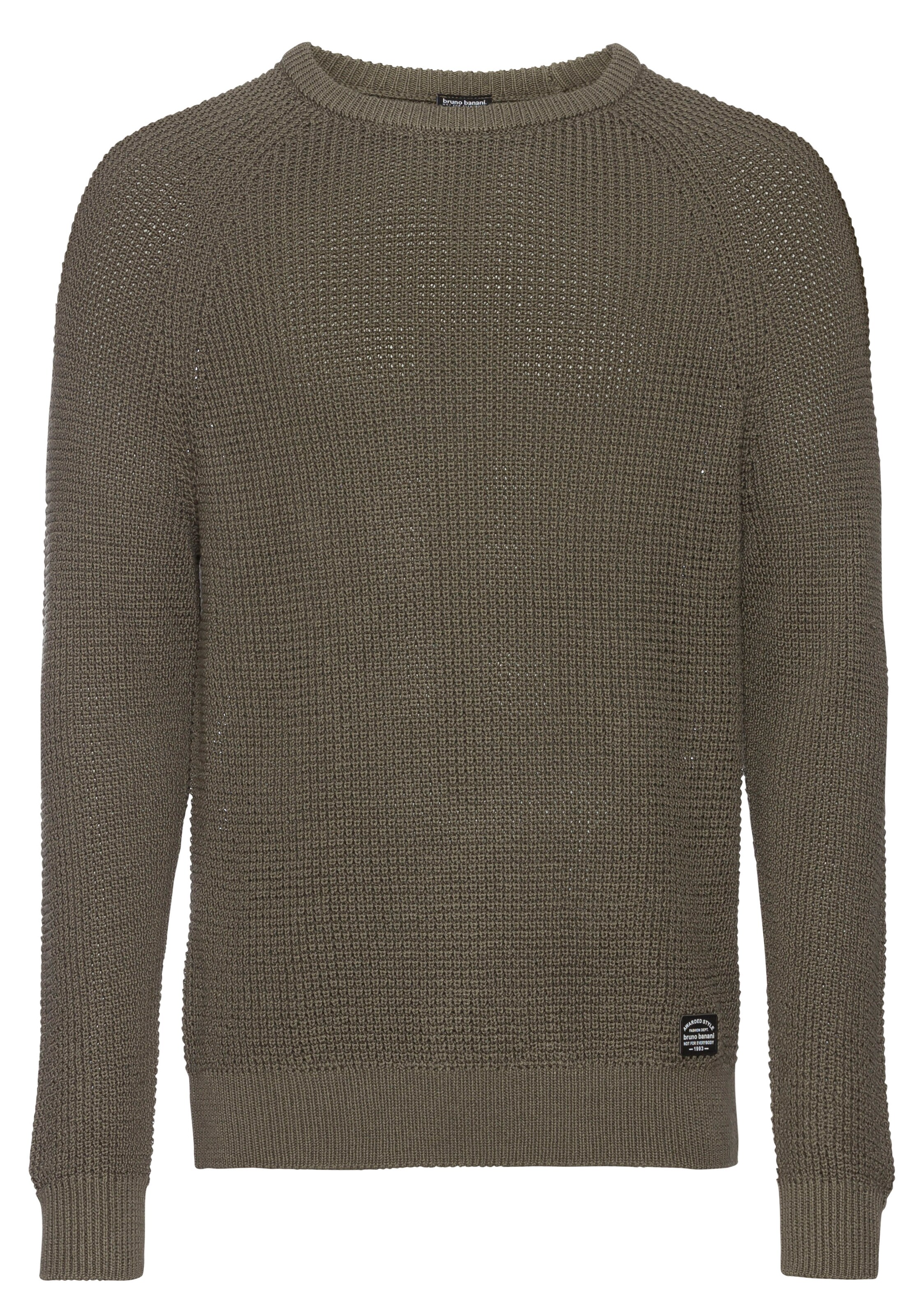 Bruno Banani Sweater in Green: front