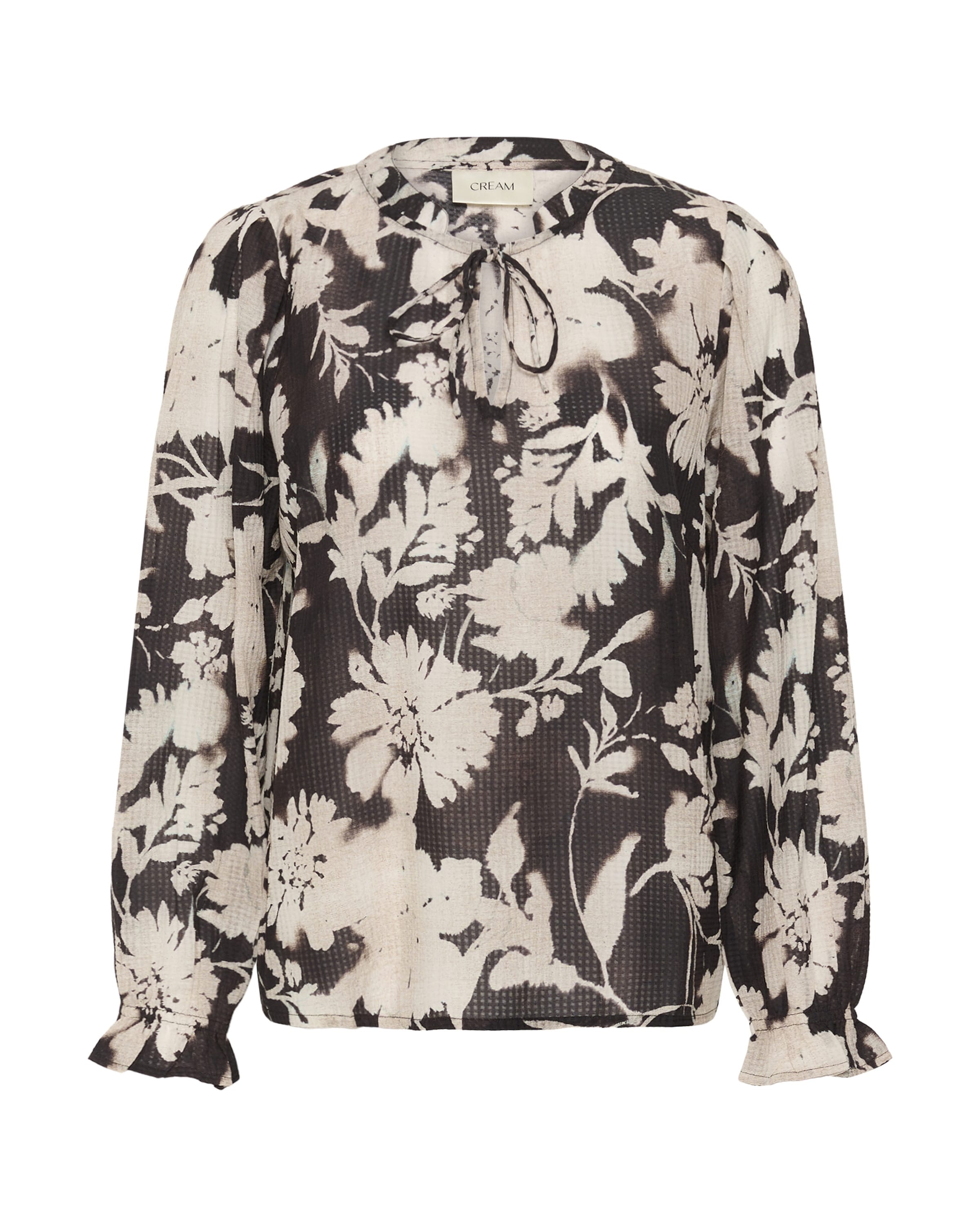 Cream - Blusa 'Hailey' en marrón: frente