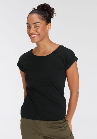 FLASHLIGHTS Shirt in Schwarz: Vorderseite
