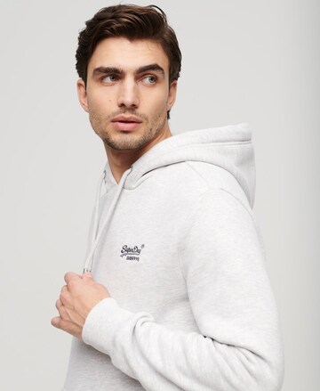 Sweat-shirt 'Essential' Superdry en gris