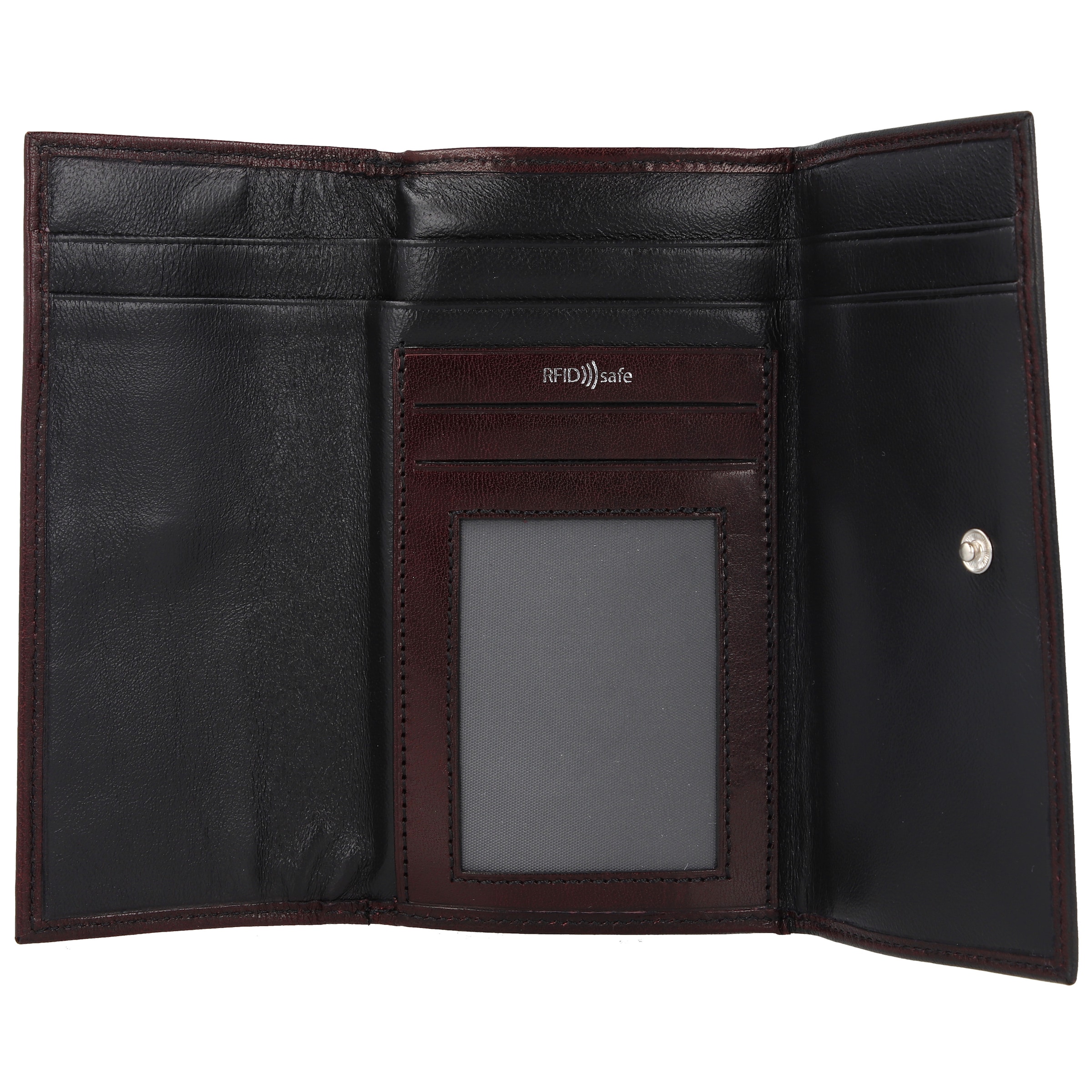 Porte-monnaies 'Colorado RFID' GOLDEN HEAD en rouge