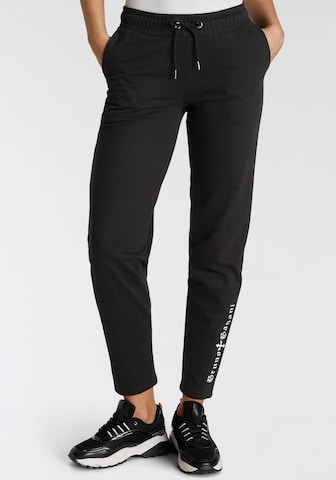 BRUNO BANANI Loose fit Pants in Black: front