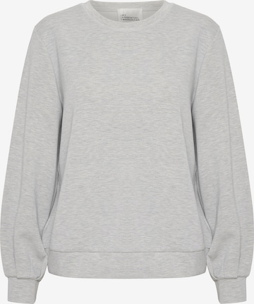 My Essential Wardrobe Sweatshirt in Grey: front
