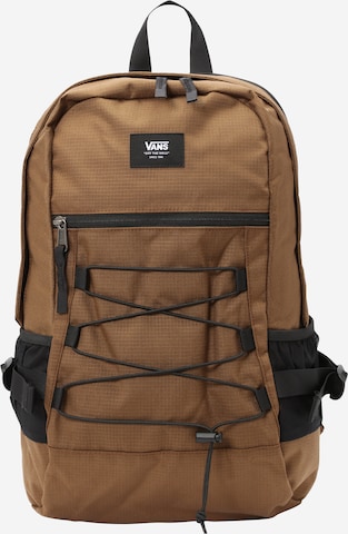 VANS Backpack in Brown: front