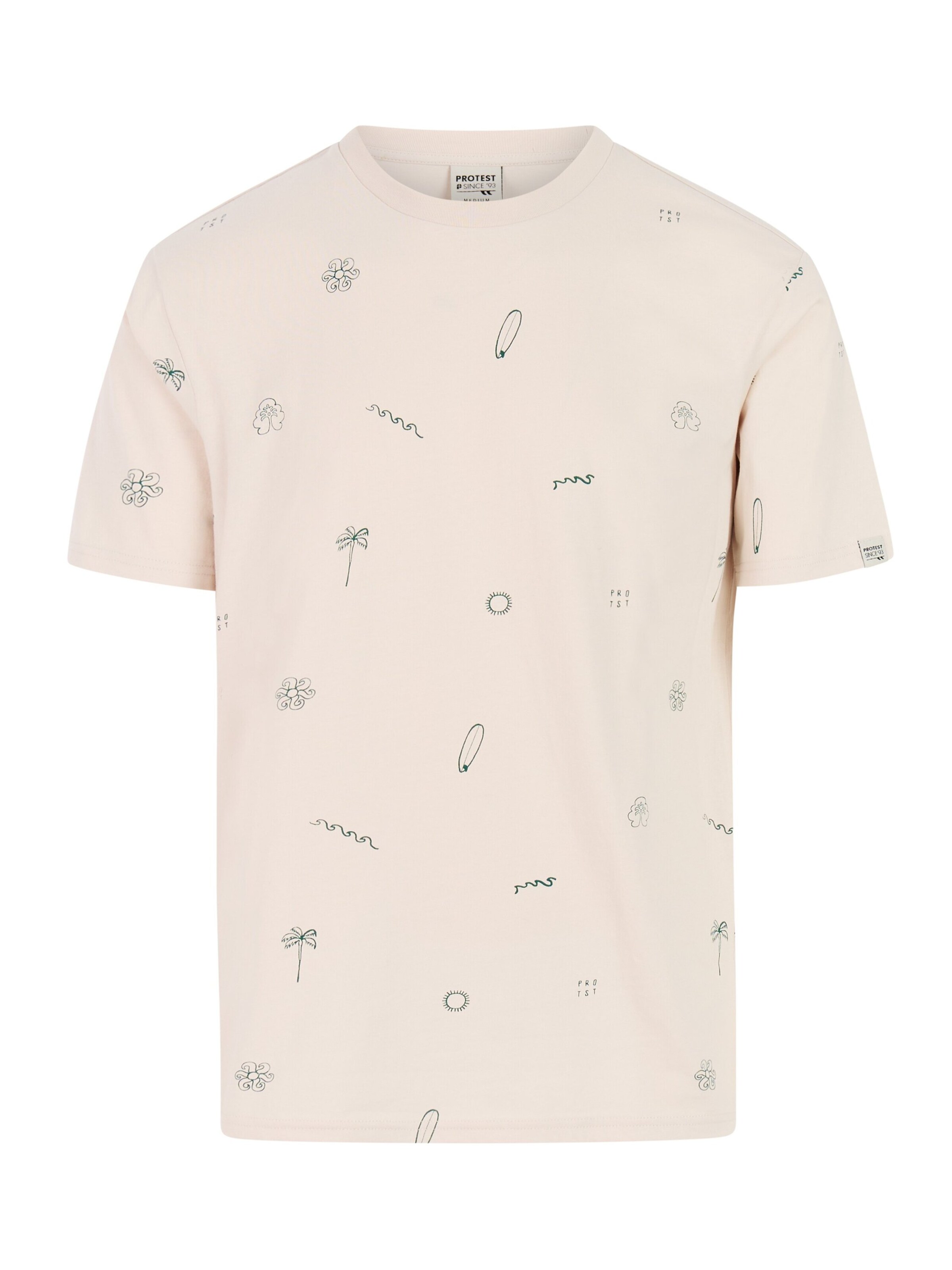 PROTEST Shirt 'PRTKeely' in White: front