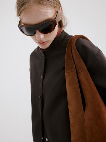 Giacca di mezza stagione 'MUSA' di MANGO in marrone