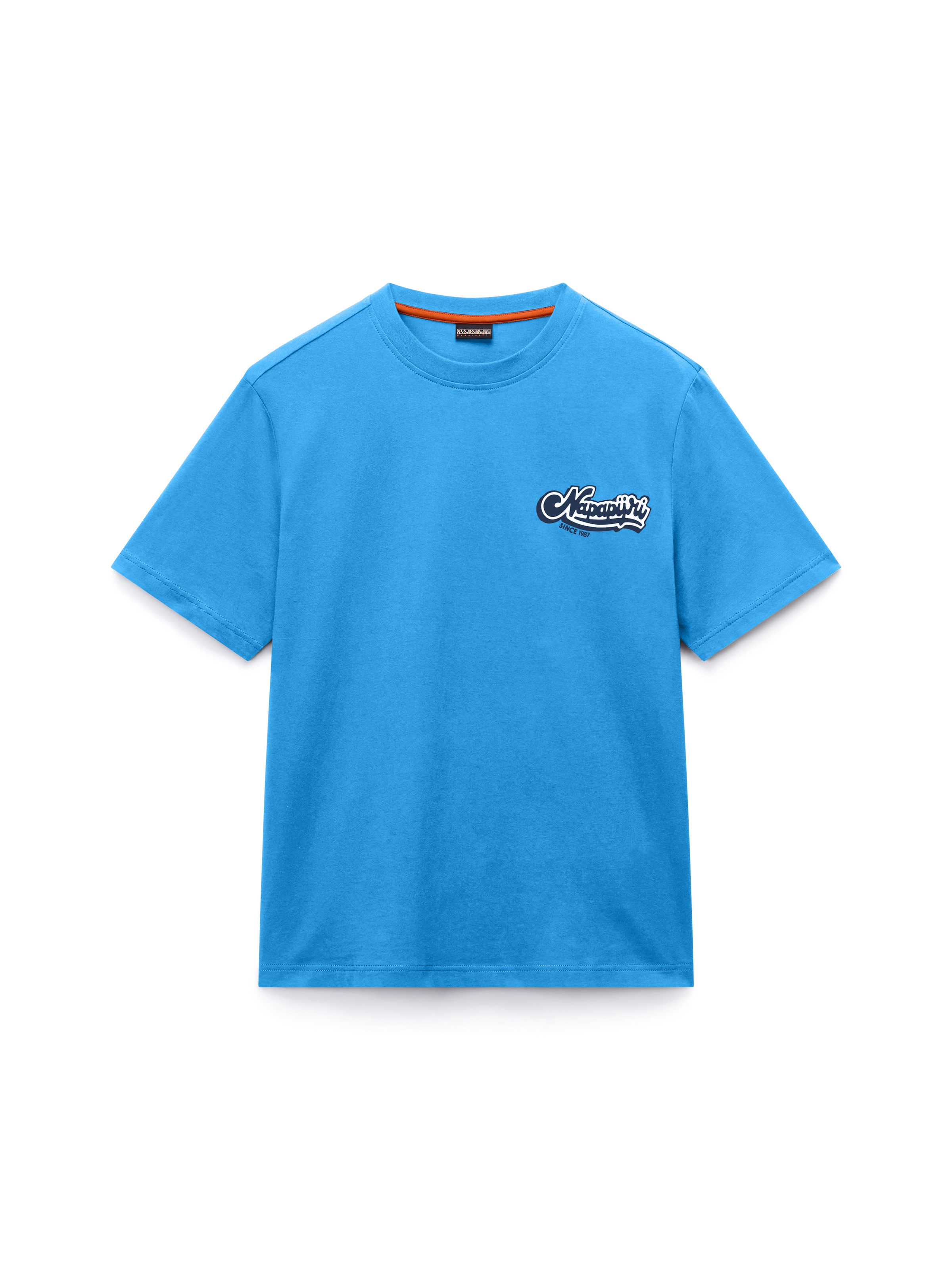 NAPAPIJRI T-shirt 'S-ZINC' i blå: framsida