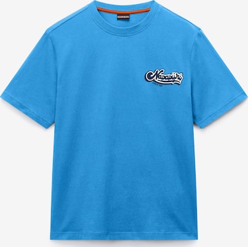 NAPAPIJRI Shirt 'S-ZINC' in Blue: front