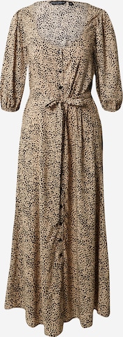 Robe-chemise Dorothy Perkins en beige : devant