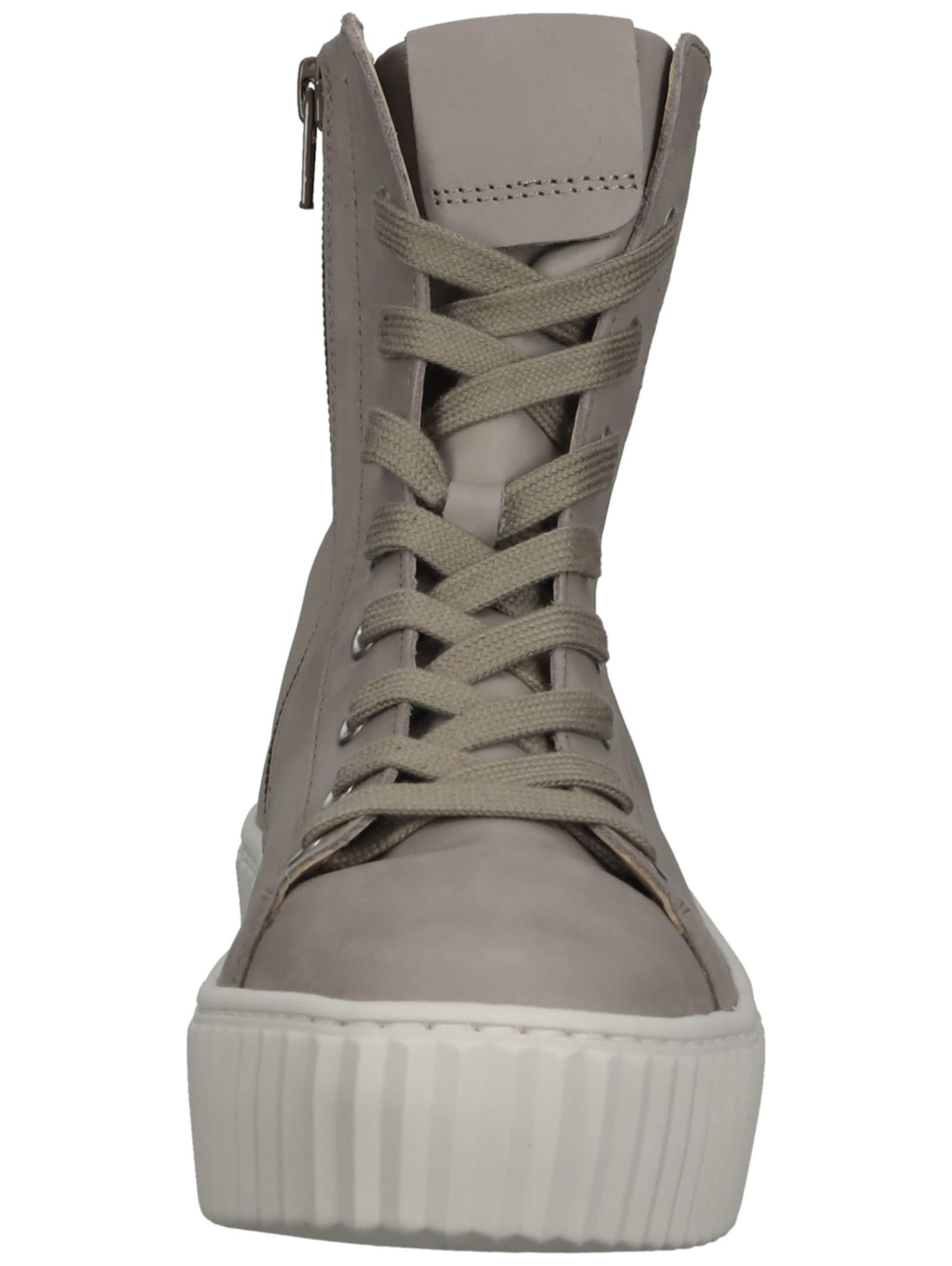 GABOR Lace-up bootie in Grey