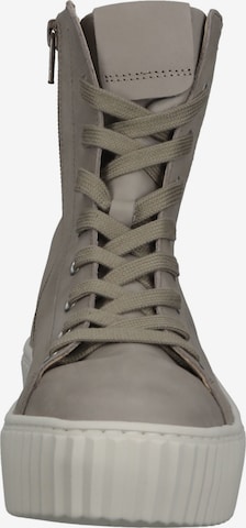 GABOR Lace-Up Ankle Boots in Beige
