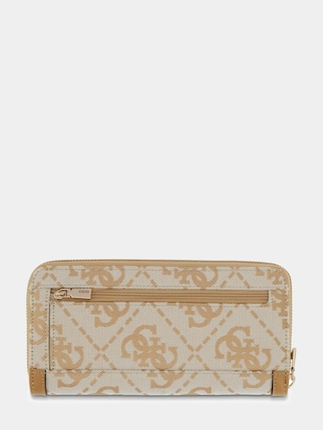 GUESS Wallet 'Audrey' in Beige