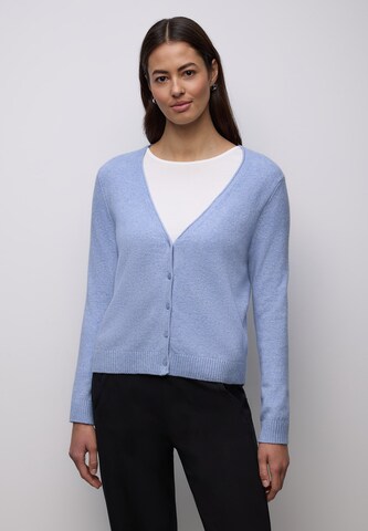STREET ONE Strickjacke in Blau: Vorderseite