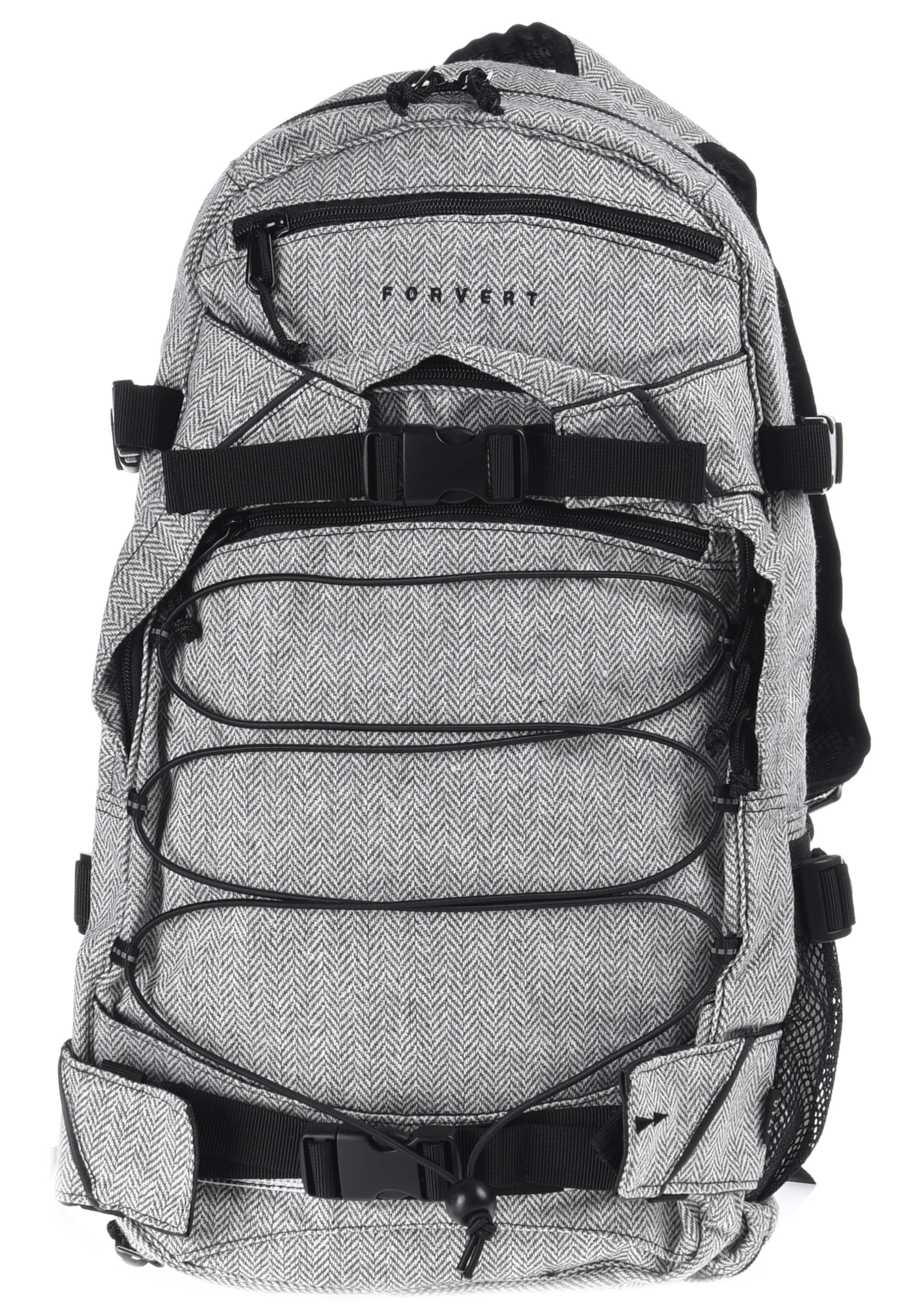 Zaino 'New Louis' di Forvert in grigio: frontale