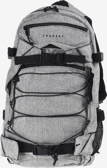 Forvert Rucksack 'New Louis' in grau / schwarz / weiß, Produktansicht