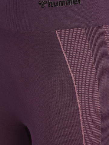 Hummel Skinny Sports trousers 'MT Power' in Purple