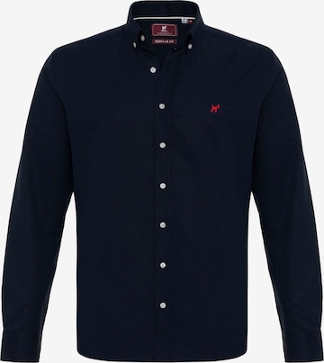 Camicia di Williot in blu: frontale