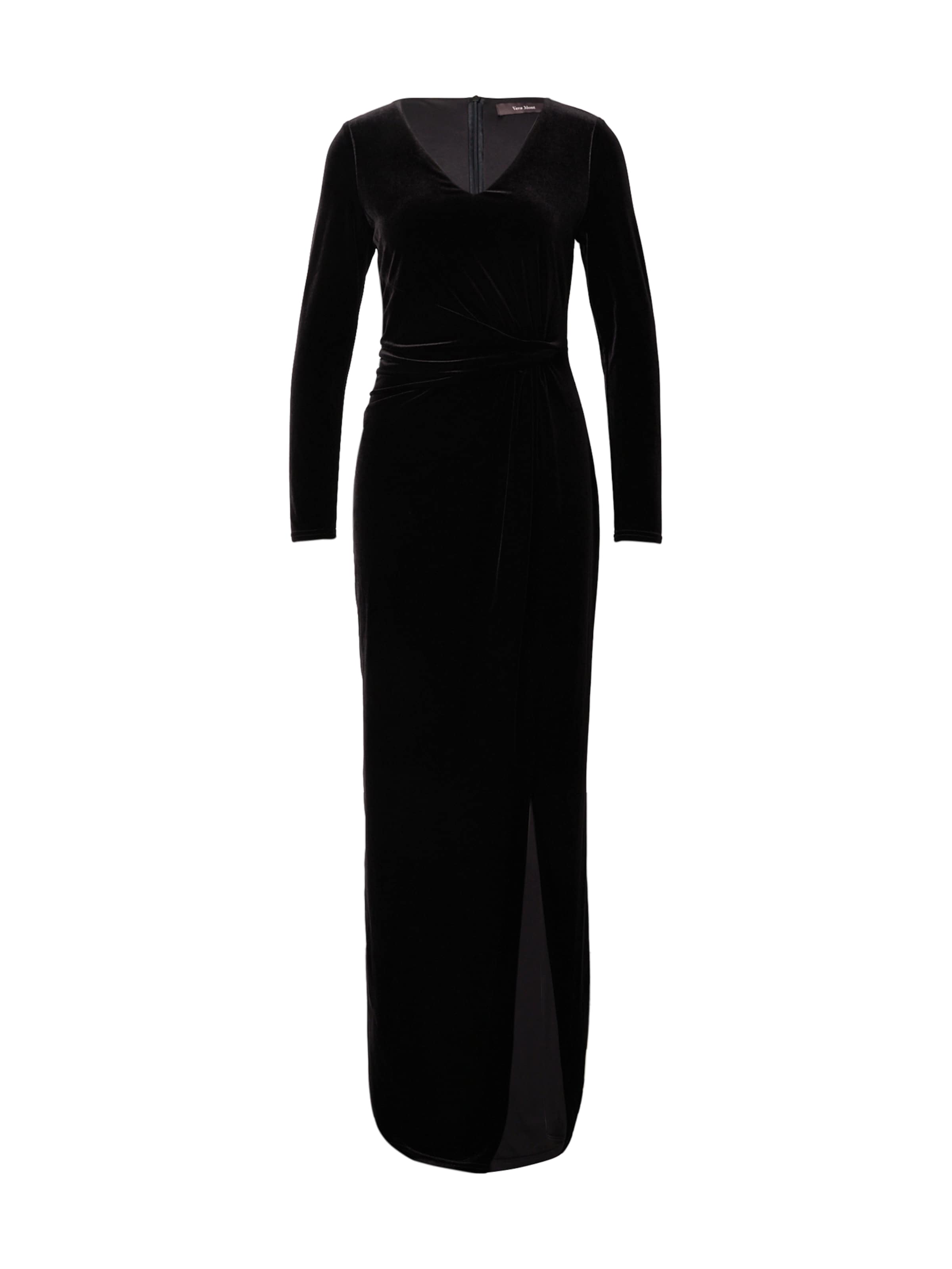Vera Mont Βραδινό φόρεμα σε μαύρο: μπροστά