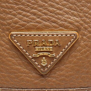 PRADA Schultertasche / Umhängetasche One Size in Braun