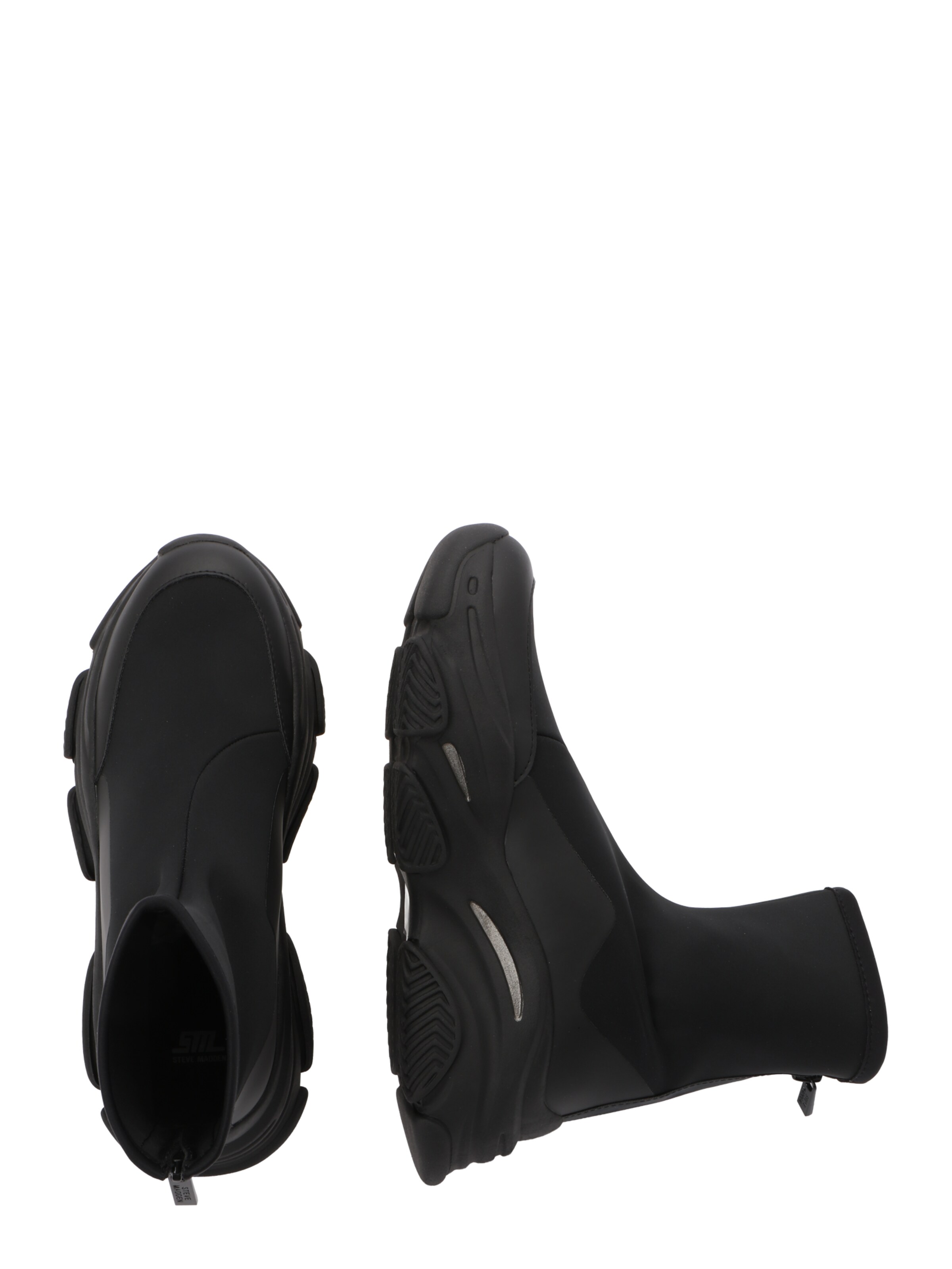 Baskets hautes 'Vrooms' STEVE MADDEN en noir : sur le côté